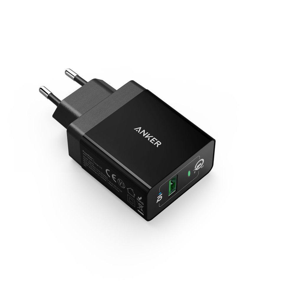 Sạc ANKER PowerPor t+ 1 cổng 18w Quick Charge 3.0 - A2013