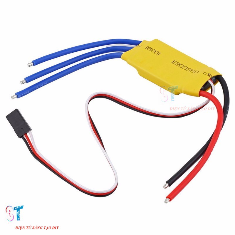 Mạch điều tốc động cơ 3 pha ESC 30A chế tàu thủy điều khiển từ xa, máy bay mô hình cỡ lớn