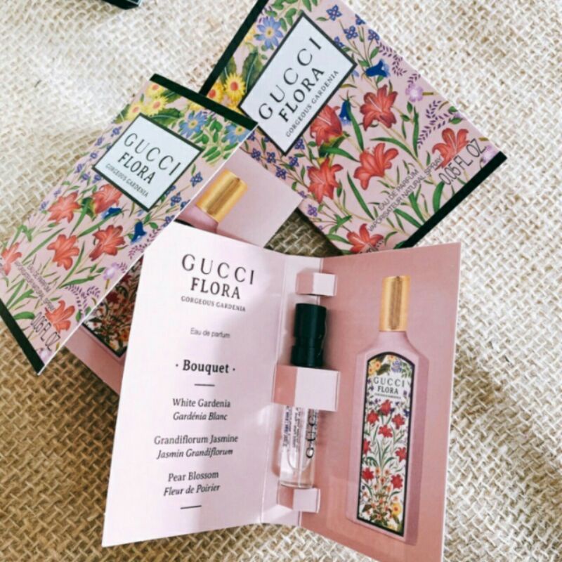 Vial nước hoa Gu¢¢i Flora Gorgeous Gardenia EDP