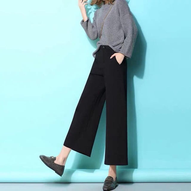 Quần ống rộng dáng lỡ kiểu Nhật | BigBuy360 - bigbuy360.vn