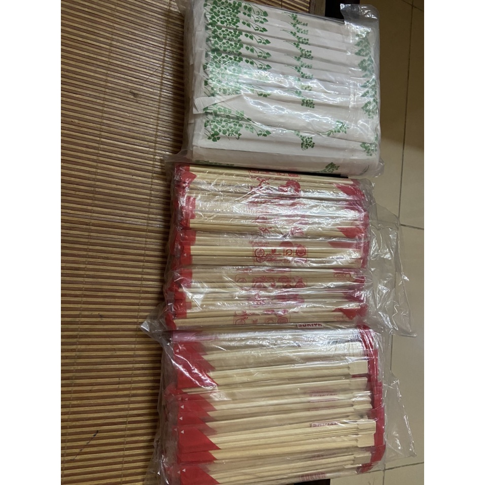 1KG- Đũa Gỗ Dùng 1 Lần Bao Nilon
