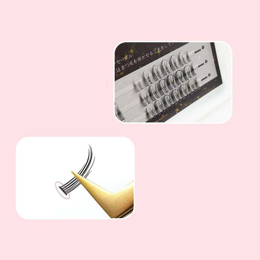 OCEANMAP Lông Mi Giả Cong Dày Hóa Trang Thần Tiên Không Phai Màu