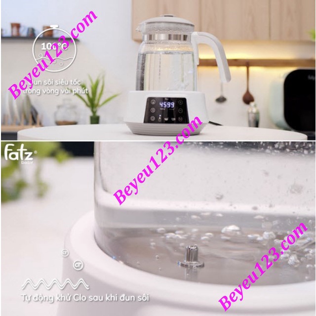 QUICK 5 - Máy đun và Hâm nước pha sữa điện tử FATZBABY - FATZ FB3569TK - BH 12 THÁNG