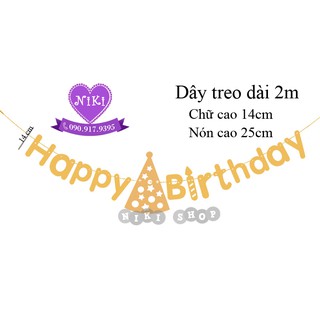 *DÂY TREO HAPPY BIRTHDAY