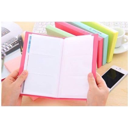 sổ đựng card đựng được 240 ảnh dạng hộp