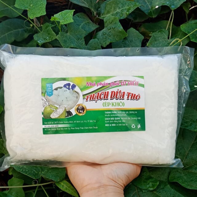 Thạch dừa thô