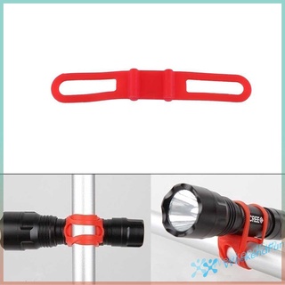 Dây silicon giữ đèn pin dành cho xe đạp leo núi