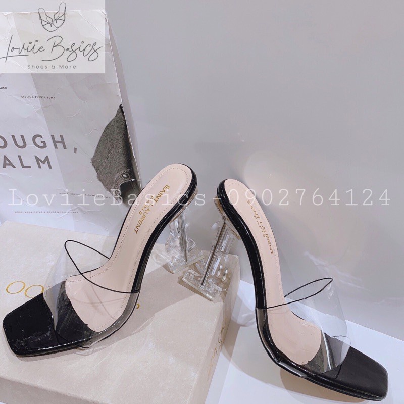 DÉP CAO GÓT NỮ LOVIIEBASICS - CAO GÓT NỮ 9 PHÂN THỜI TRANG - GUỐC MICA - D200358