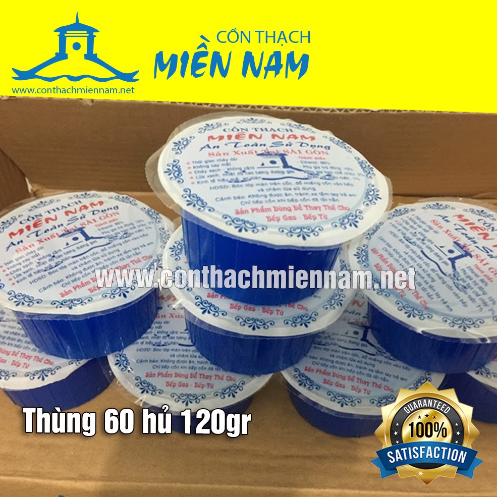 Bán Bếp cồn và 20 hủ cồn thạch 120gr siêu cháy lâu