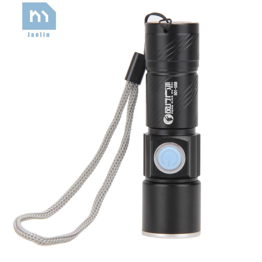 Đèn pin sáng 800lm CREE có thể sạc lại chống thấm nước cao cấp tiện dụng