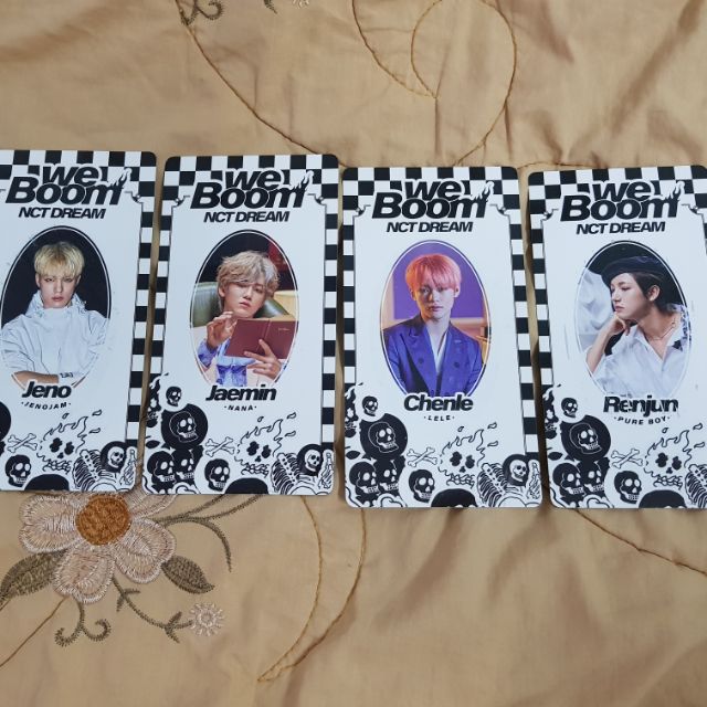 Thẻ bài photocard We Boom của NCT DREAM