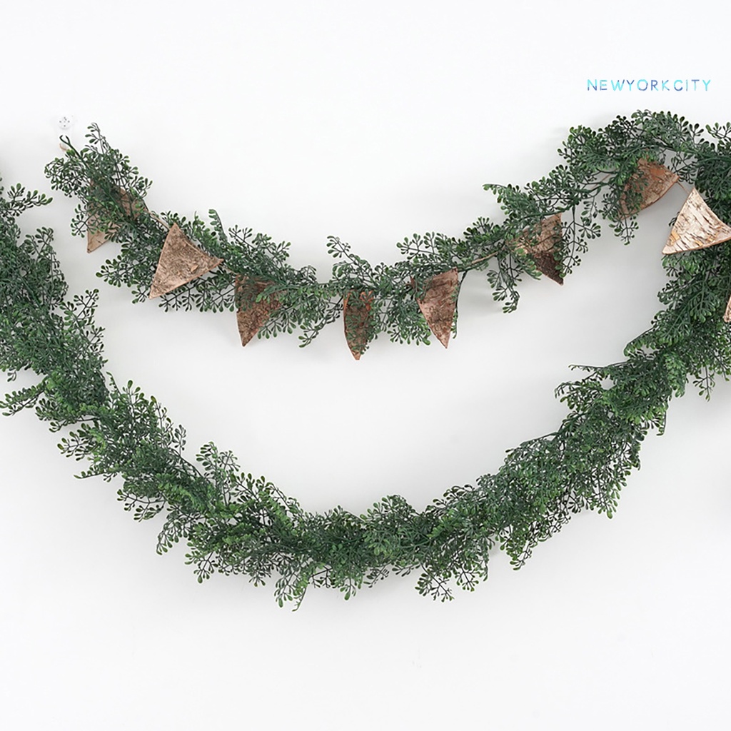 Dây Leo Lá Xanh Nhân Tạo Bằng Nhựa Treo Tường Trang Trí Nhà