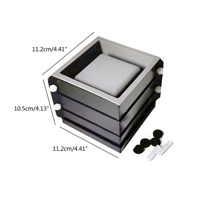 Khuôn Silicone Làm Chậu Hoa 4 inch Tại Nhà