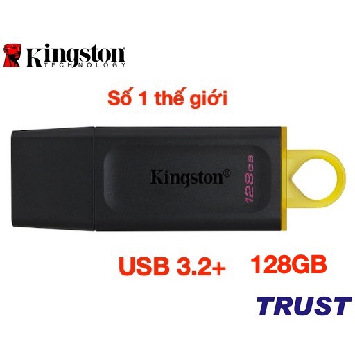 USB 3.2+ 128GB Kingston Exodia USB 3.2+ 128GB, Bảo Hành 5 Năm Hàng Chính Hãng