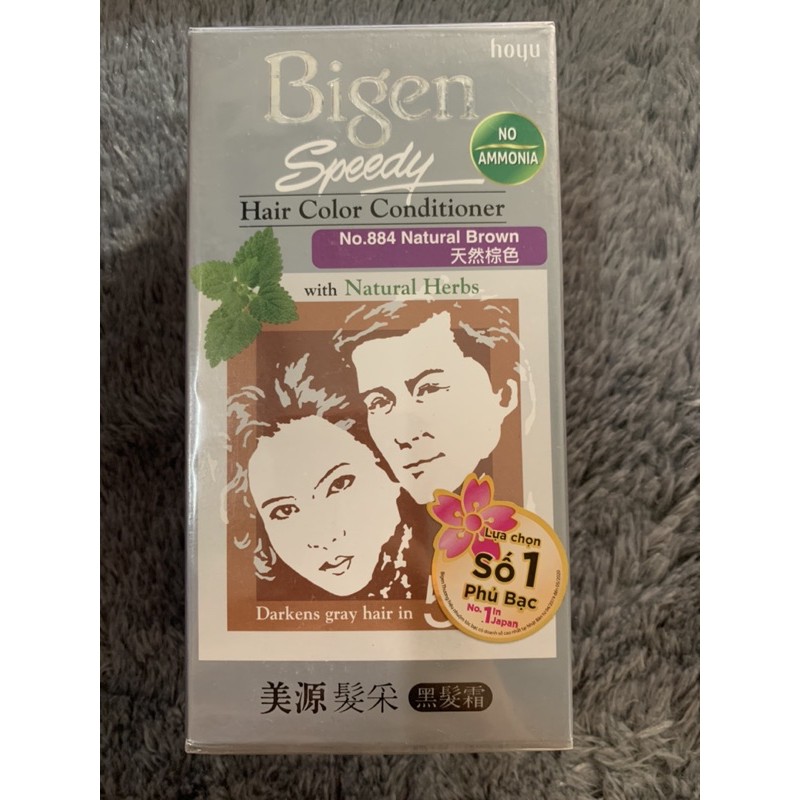 Kem nhuộm tóc Bigen màu đen 881/882/883/884