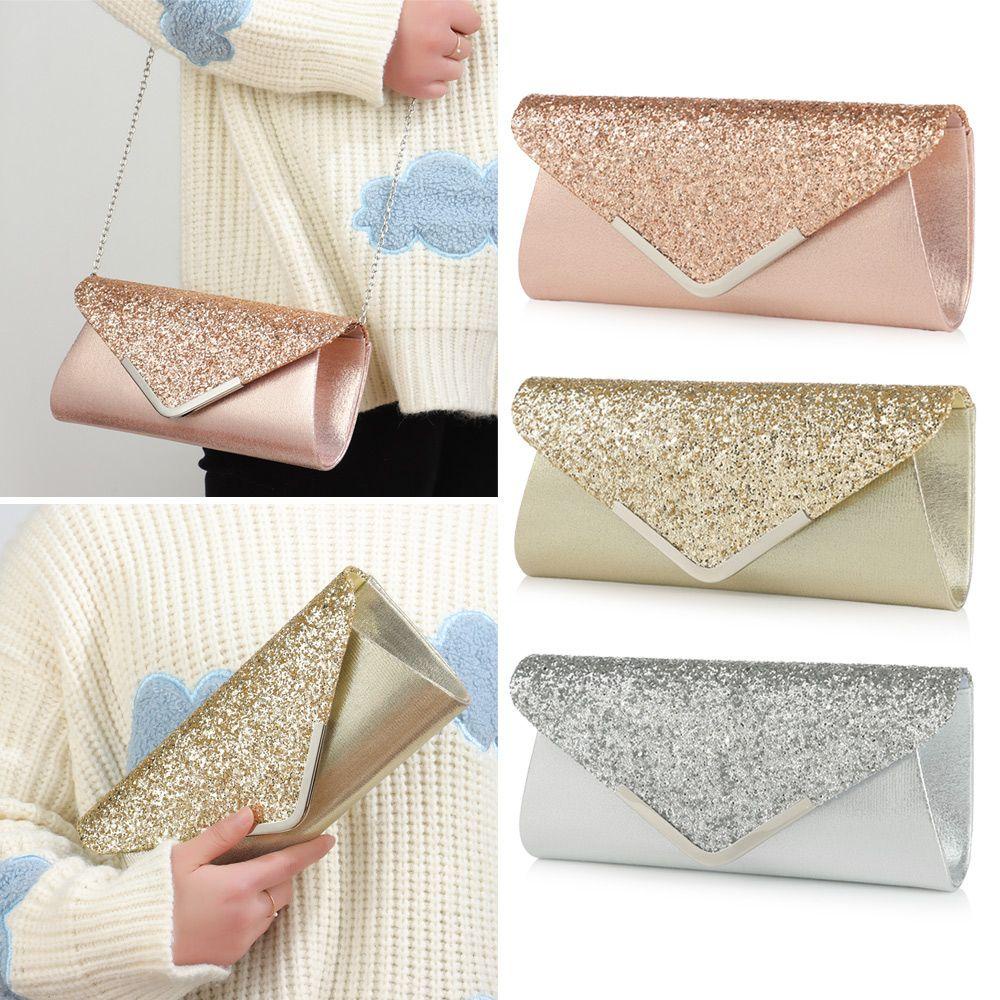 CACTU Ví Cầm Tay Lấp Lánh Thời Trang Dự Tiệc Sang Trọng