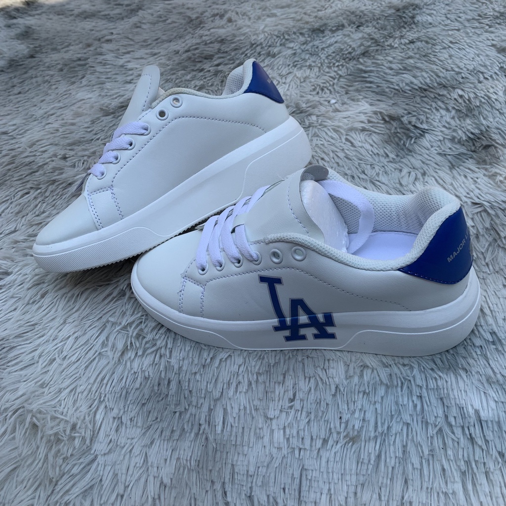 Giày Sneaker M.L.B nam nữ thể thao đế độn 4 phân giày nhẹ kèm Hộp