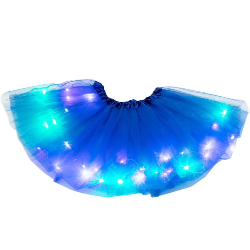✿ Đầm XòE ThắT Nơ Có ĐèN LED Cho Bé GáI