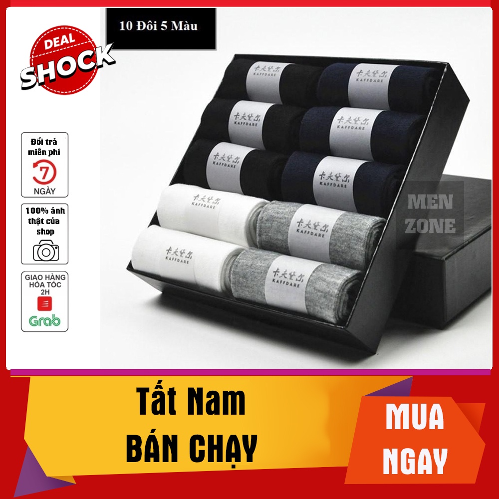 Hộp 10 đôi tất chống hôi chân hàng xuất Nhật [TCT]