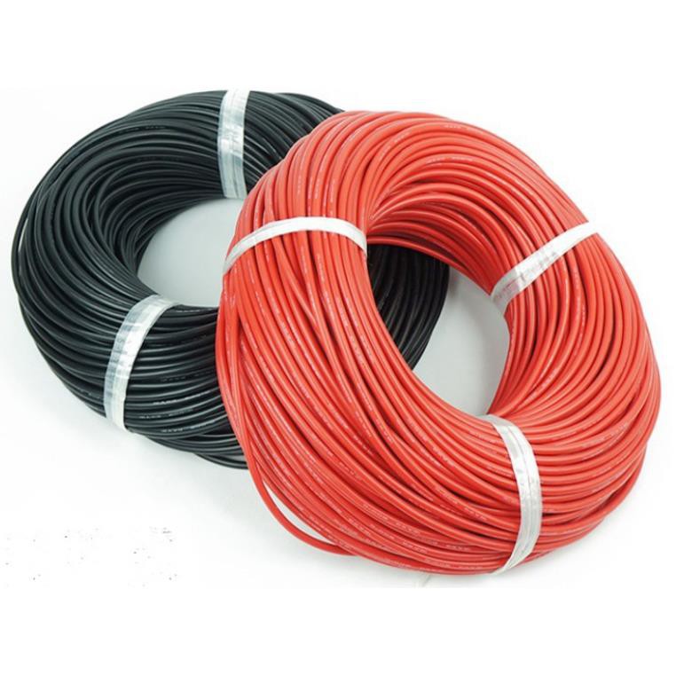 Dây điện Silicon dẻo, chịu nhiệt 16 AWG.