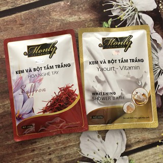Kem và bột tắm trắng MONLY