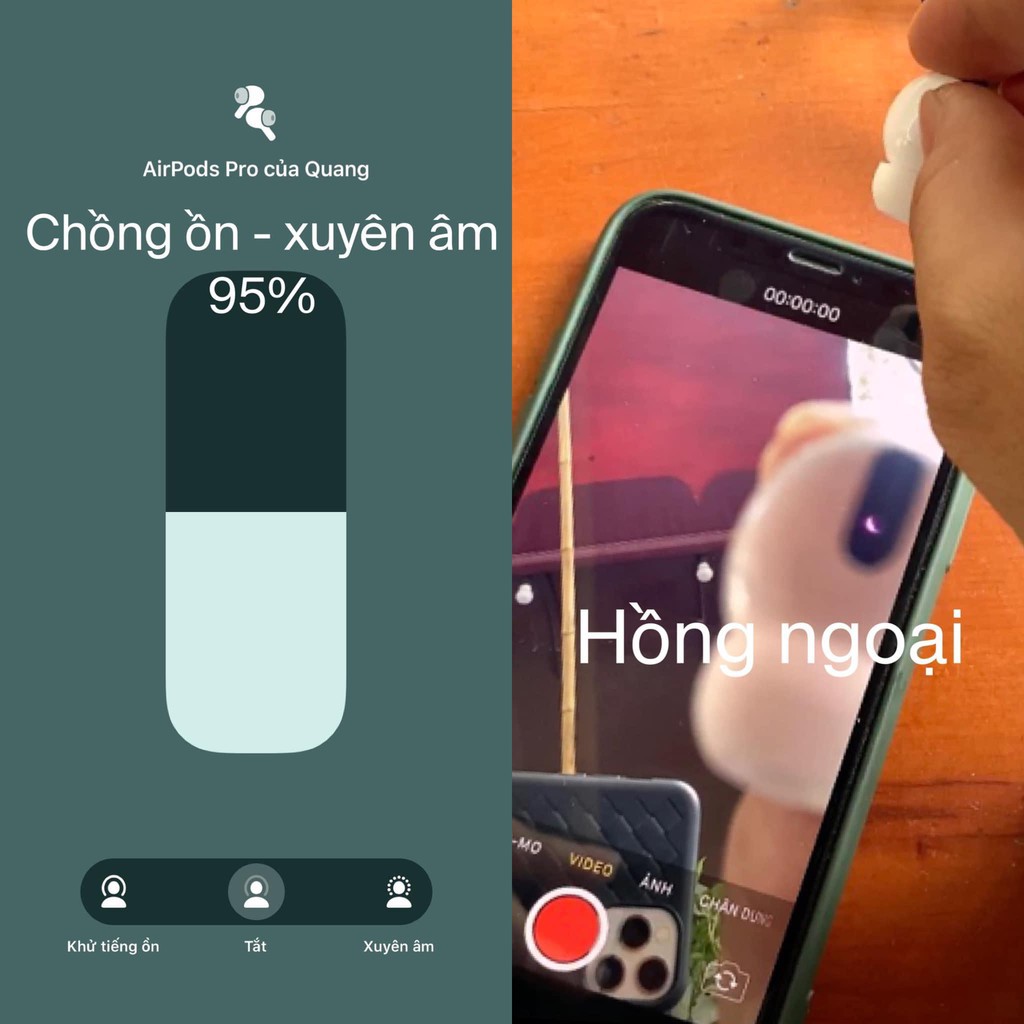 Tai Nghe Bluetooth TWS Pro Premium ANC - Chip 1562A - Chống Ồn ANC 35db - Xuyên Âm - Cảm Biến Lực - TẶNG BAO SILICON 🎧 | BigBuy360 - bigbuy360.vn