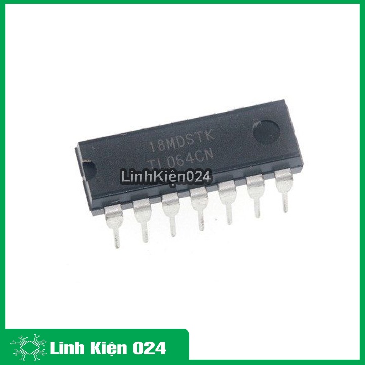 IC chức năng TL064 chân cắm DIP 14