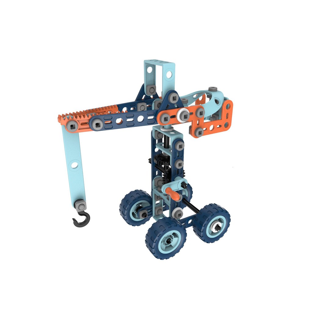 Đồ chơi khoa học Stem Toys - Hộp lắp ráp DIY 12 phương tiện giao thông 7758