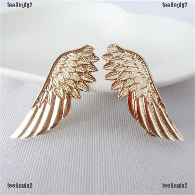 ❤Mặt Trời❤ Bộ 2 Ghim Cài Áo Hình Đôi Cánh Thời Trang Cho Nữ