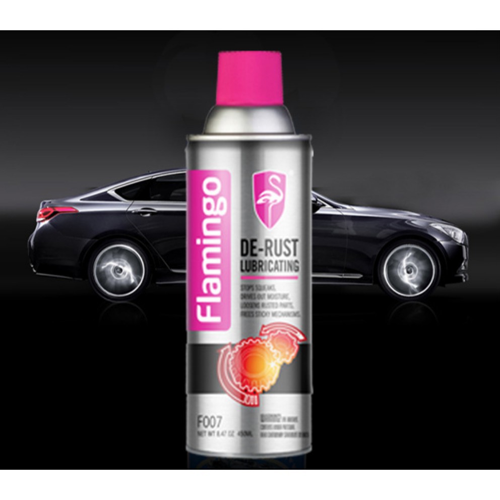 24 chai Dung dịch xịt rỉ Flamingo F007 DE-RUSH Lubricant - 1 thùng 24 chai