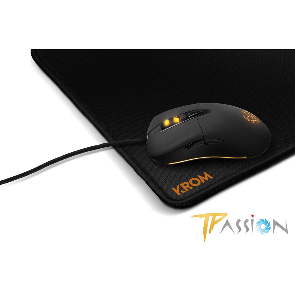 Bàn di chuột KROM GAMING KNOUT XL (900 x 350 x 3 mm) - Mouse pad cao cấp đến từ Tây Ban Nha, sang trọng, bền bỉ