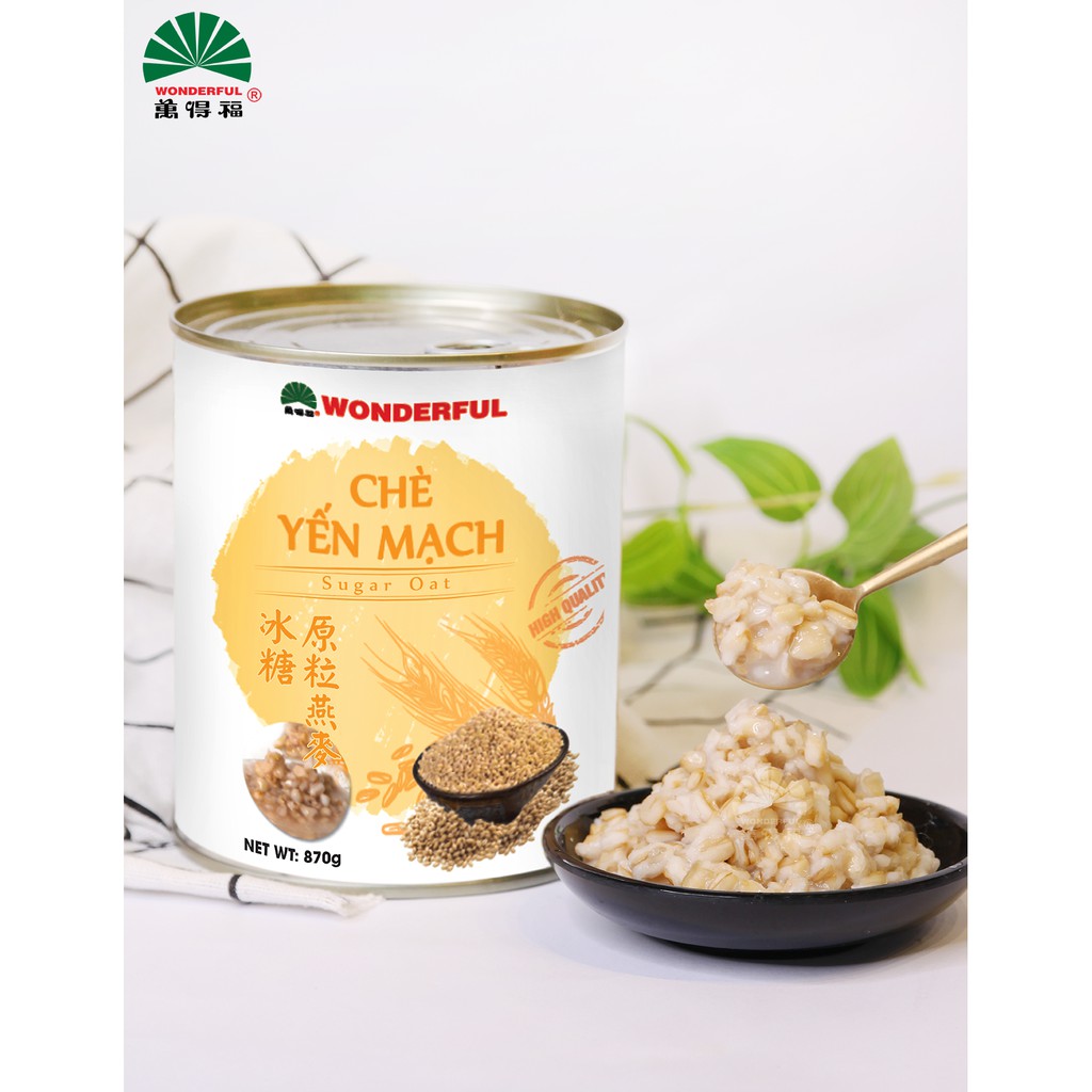 Chè yến mạch Wonderful lon 900g