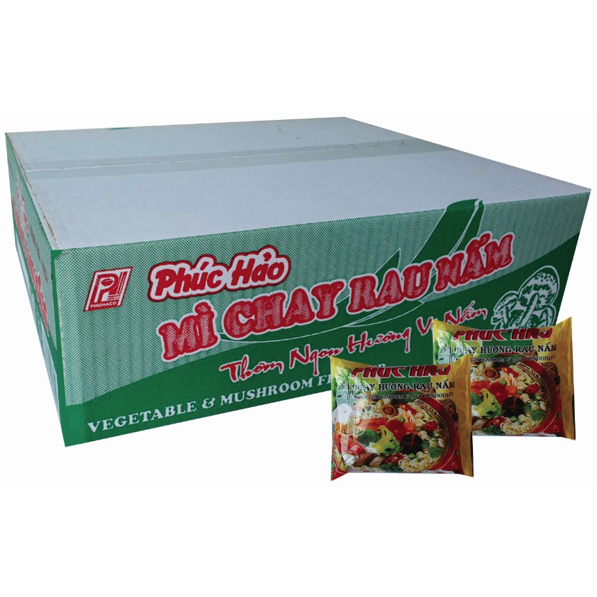 Mì Chay Rau Nấm Phúc Hảo - 30 gói - 65 gr