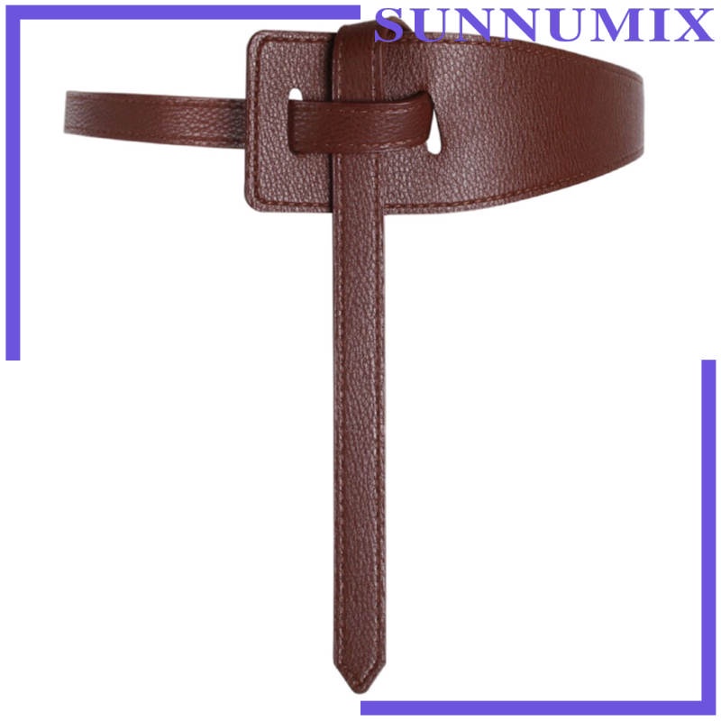 Thắt lưng da bò không khóa thời trang cho nữ