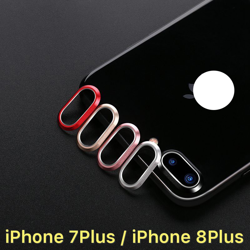 Viền hợp kim bảo vệ camera lồi cho iPhone 7 Plus / iPhone 8 Plus giá rẻ