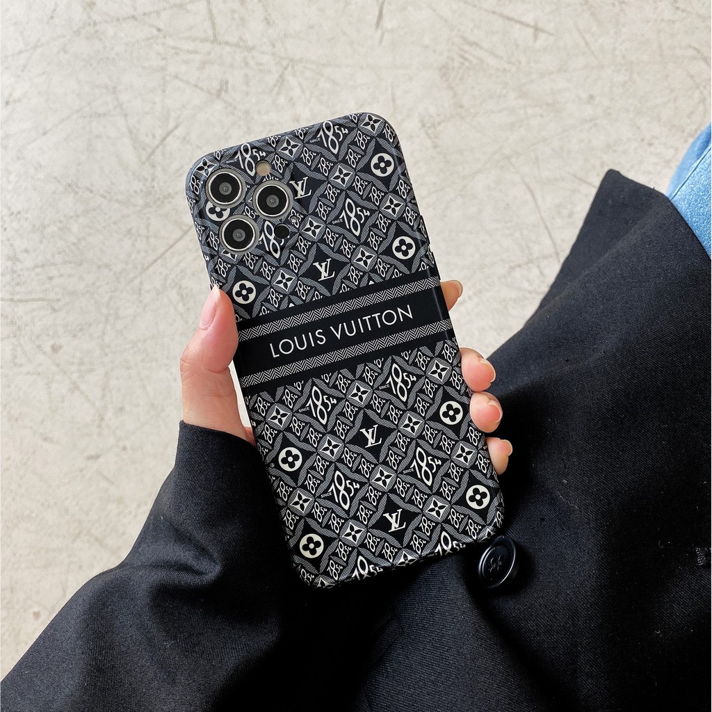Ốp Điện Thoại Mềm Họa Tiết lv Cho iPhone7plus / 8plus iPhonex / xs Xsmax 11 11Pro 11Promax 12 12Mini 12Pro 12Promax