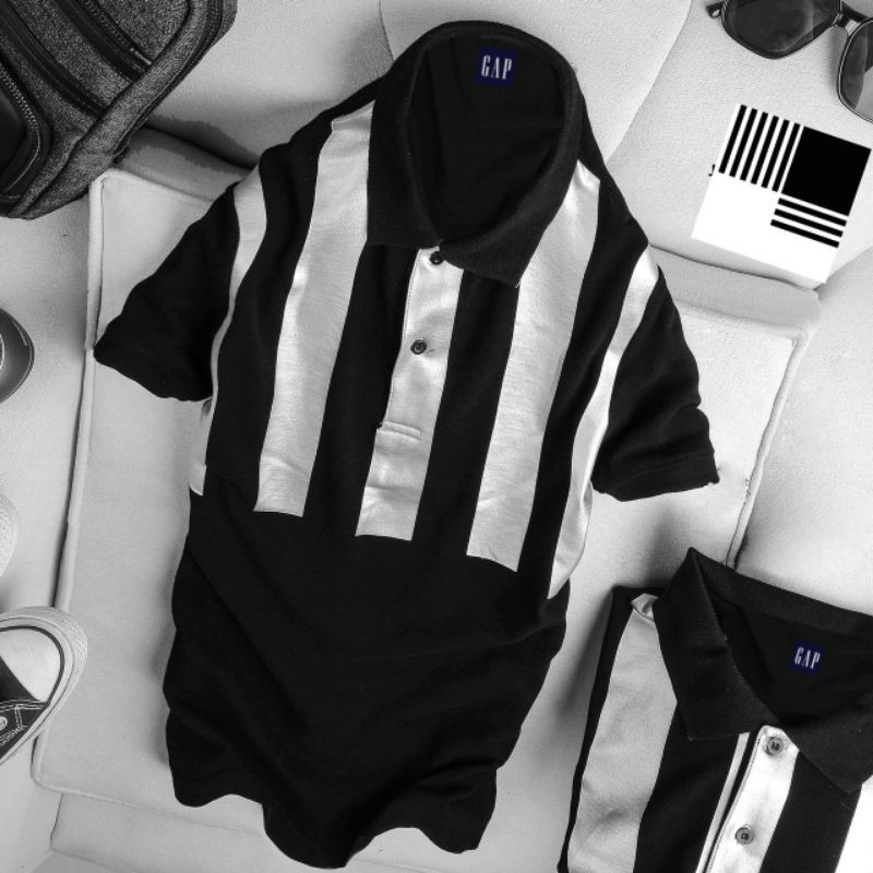 Áo thun có cổ sọc VNXK | BigBuy360 - bigbuy360.vn