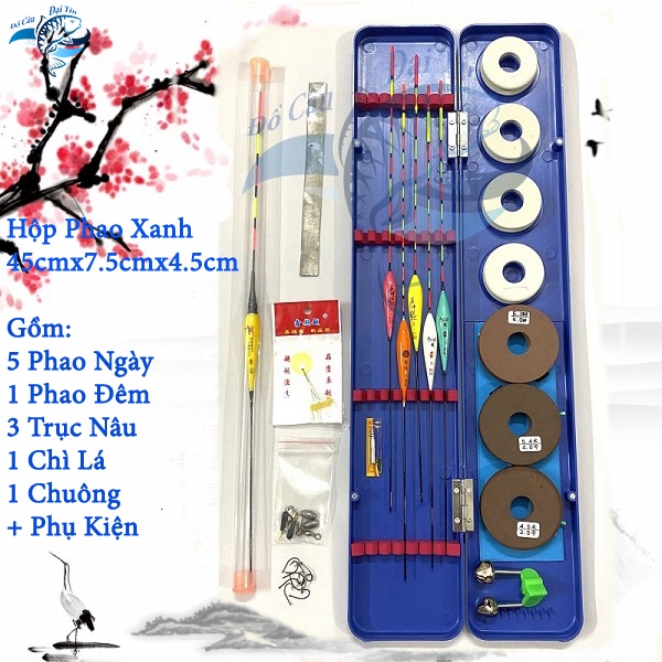 Hộp Phao Câu Đài, Combo Hộp Đựng Phao Câu Đài Ngày Đêm, Hộp Phao Câu Cá Cao Cấp