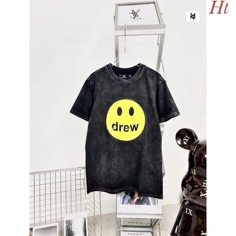 Áo loang mặt cười vàng Drew H2A866