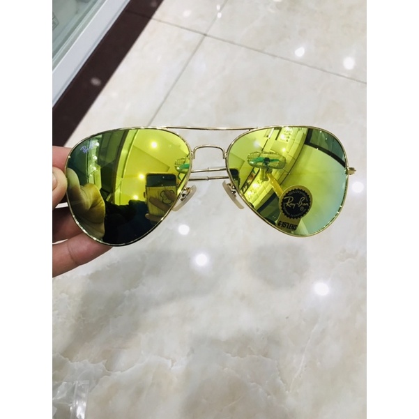 Kính Mắt Thời Trang Nam RTG01  unisex Mắt Thuỷ tinh Tráng Gương