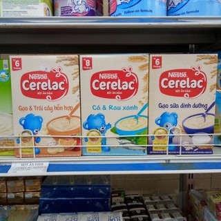 Bột ăn dặm nestle cerelac