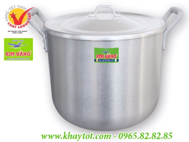 Nồi nhôm soup pot KIM HẰNG size to  48 50