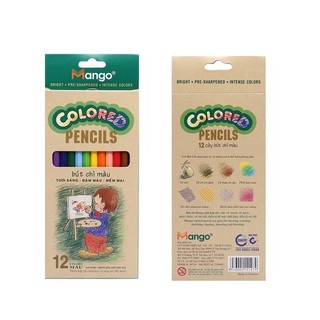 Bút chì 12 màu Mango Colored Pencils - MGVN 07