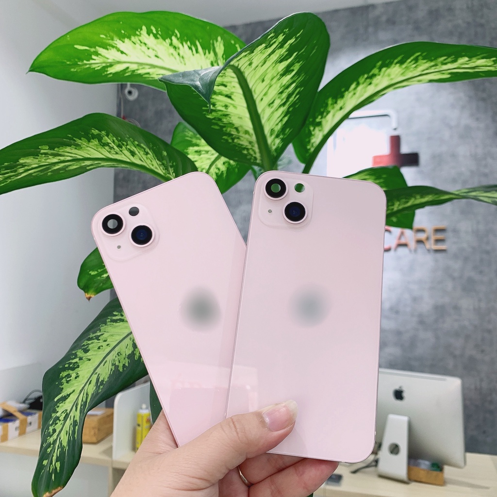 Vỏ Độ XR lên i.p.h.o.n.e 13 HỒNG PASTEL siêu HOT 2022 | TẶNG bộ phím, khay sim & led độ