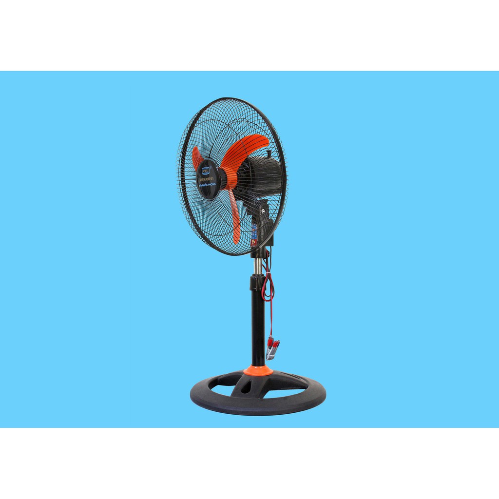 Quạt Kep Ắc quy 12V-Điện Cơ 91 QRTH/AQT-Quạt Cây DC-Bộ Quốc Phòng-Chính Hãng Bảo,tốt,bền,đẹp,giá rẻ, Hành 12 Thánh