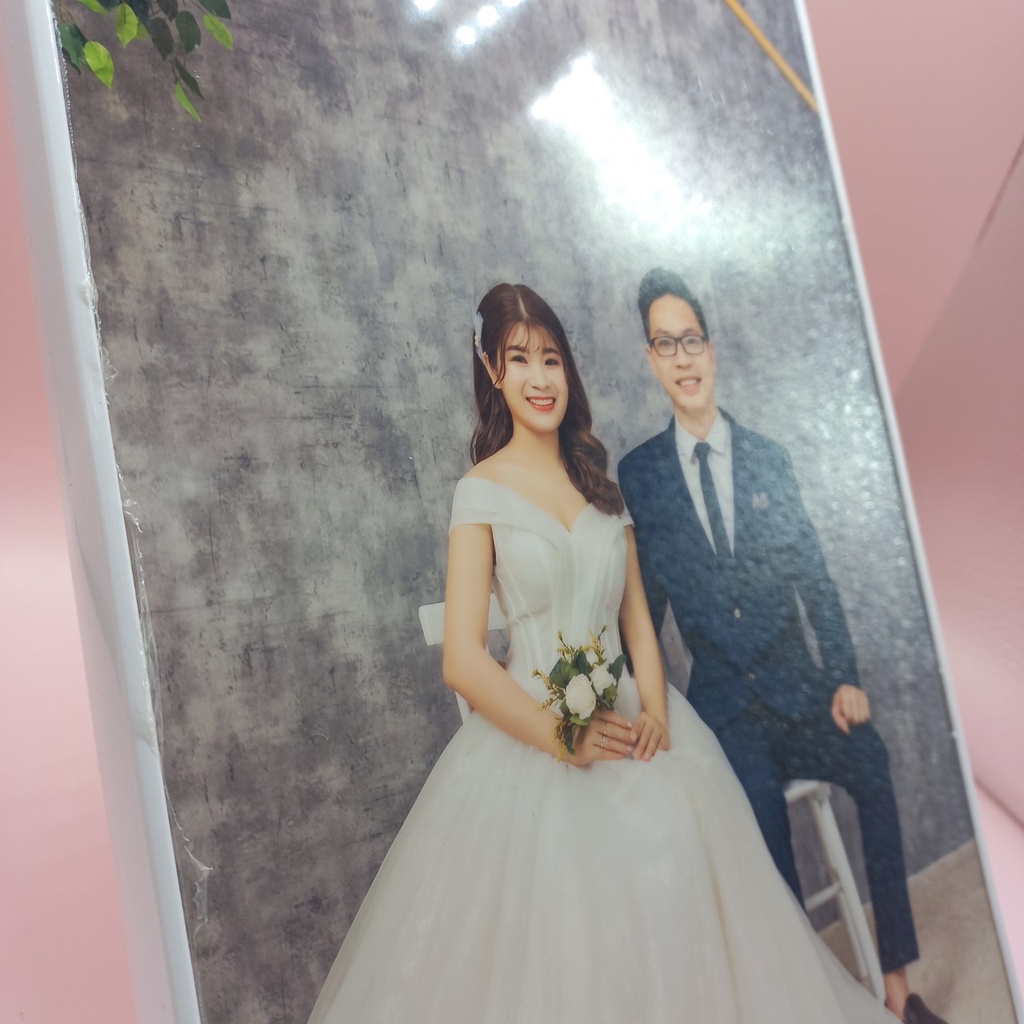 Khung ảnh ép gỗ cỡ 25x38 cm - In ảnh theo yêu cầu tại Tú Vy Studio