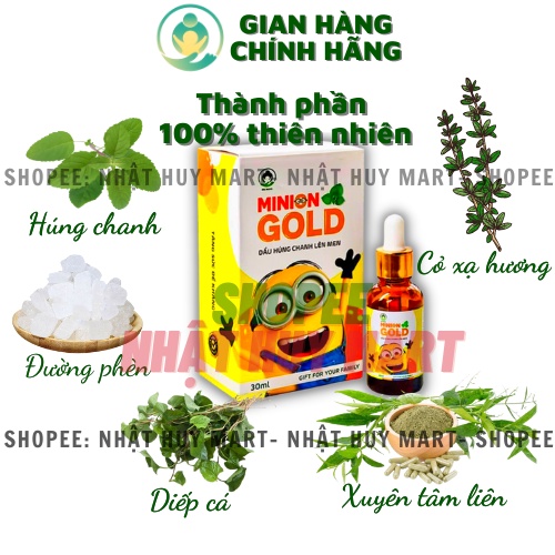 Dầu húng chanh minion
