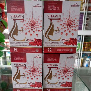 Chính hãng Vitamin E đỏ lọ 30 viên ( loại 1 )
