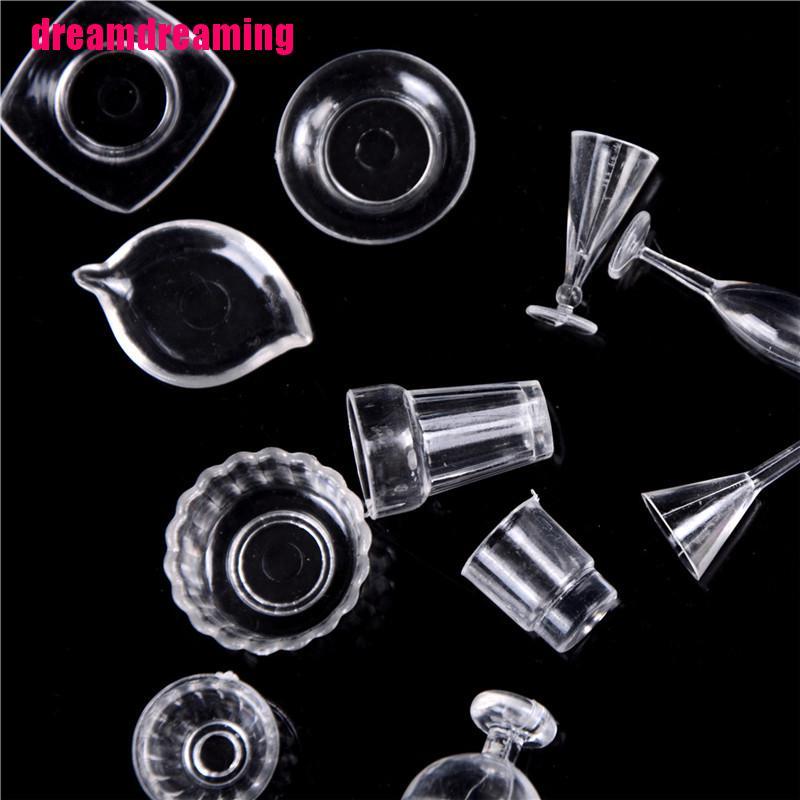 Set 13 Cốc Kem Đồ Chơi Cho Búp Bê