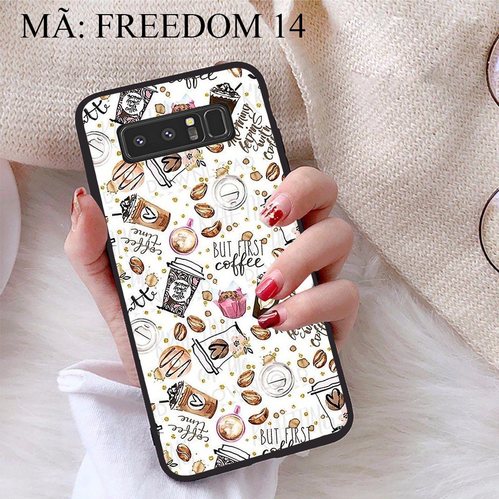 Ốp lưng Samsung Note 8 viền dẻo TPU BST Phong Cách Tự Do